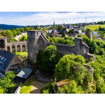Lais Puzzle - Burg Hohenstein, Felsenburg, Bad Schwalbach, Rheingau-Taunus-Kreis Hessen, Deutschland - 40, 100, 200, 500, 1.000 & 2.000 Teile