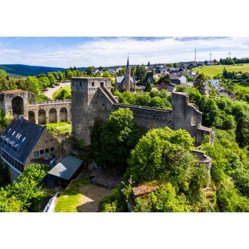 Lais Puzzle - Burg Hohenstein, Felsenburg, Bad Schwalbach, Rheingau-Taunus-Kreis Hessen, Deutschland - 1.000 Teile