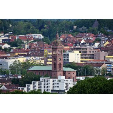 Lais Puzzle - Blick auf die St. Franziskuskirche in Pforzheim - 2.000 Teile