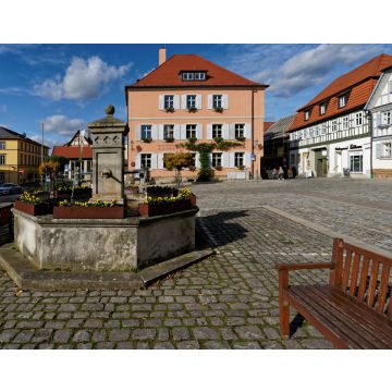 Lais Puzzle - Altstadt von Hofheim in Unterfranken, Landkreis Haßfurt, Naturpark Haßberge, Unterfranken, Franken, Bayern - 40, 100, 200, 500, 1.000 & 2.000 Teile