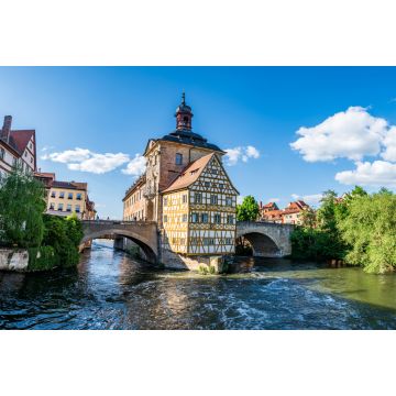 Lais Puzzle - Altes Rathaus von Bamberg über der Regnitz - 2.000 Teile