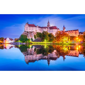 Lais Puzzle - Sigmaringen, Deutschland. Baden-Württemberg und königliches Schloss Sigmaringen auf dem Felsen über dem Donauufer - 2.000 Teile