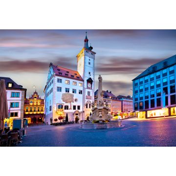 Lais Puzzle - Würzburg. Historische Altstadt von Würzburg Platz Abendansicht - 2.000 Teile