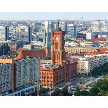Lais Puzzle - Berlin Rotes Rathaus Stadtsilhouette in Deutschland Luftaufnahme - 40, 100, 200, 500, 1.000 & 2.000 Teile