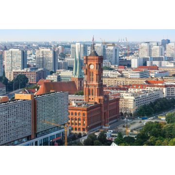 Lais Puzzle - Berlin Rotes Rathaus Stadtsilhouette in Deutschland Luftaufnahme - 2.000 Teile