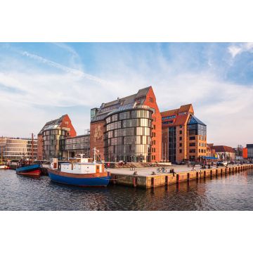 Lais Puzzle - Blick auf die Silohalbinsel in Rostock - 2.000 Teile
