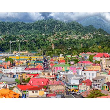 Lais Puzzle - Bunte Gebäude in Rosseau Dominica - 40, 100, 200, 500, 1.000 & 2.000 Teile