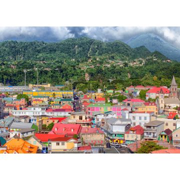 Lais Puzzle - Bunte Gebäude in Rosseau Dominica - 1.000 Teile