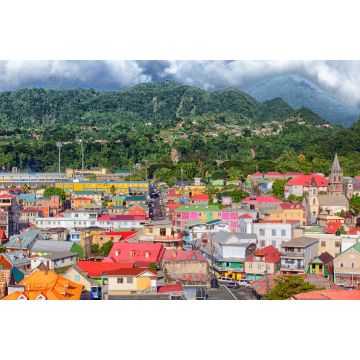 Lais Puzzle - Bunte Gebäude in Rosseau Dominica - 2.000 Teile