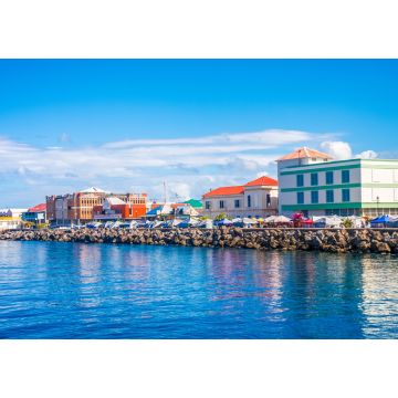 Lais Puzzle - Buntes Hafenviertel auf Dominica - 1.000 Teile