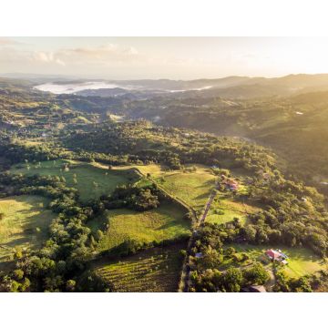 Lais Puzzle - Drohnenaufnahme eines Bergtals bei Sonnenuntergang in Jarabacoa, Dominikanische Republik - 40, 100, 200, 500, 1.000 & 2.000 Teile