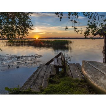 Lais Puzzle - Atemberaubender Sonnenuntergang im Lahemaa-Nationalpark, Estland,. Der größte Park in Estland. Er war der erste Nationalpark in der ehemaligen Sowjetunion. - 40, 100, 200, 500, 1.000 & 2.000 Teile