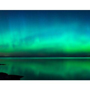 Lais Puzzle - Nordlicht über einem See in Finnland - 40, 100, 200, 500, 1.000 & 2.000 Teile