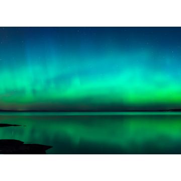 Lais Puzzle - Nordlicht über einem See in Finnland - 1.000 Teile