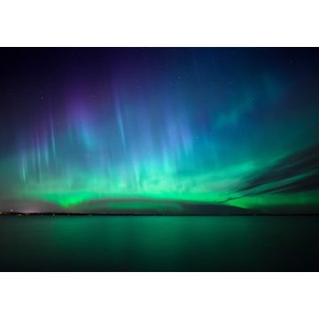 Lais Puzzle - Nordlichter über einem See in Finnland - 1.000 Teile