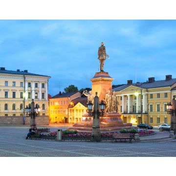 Lais Puzzle - Alexander-II-Denkmal auf dem Senatsplatz mit der Universität von Helsinki, Finnland - 40, 100, 200, 500, 1.000 & 2.000 Teile