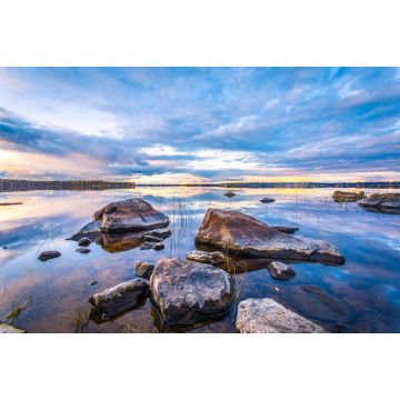 Lais Puzzle - Herbstlicher Seeblick von Sotkamo, Finnland - 2.000 Teile
