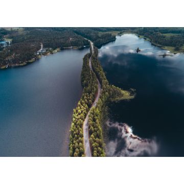 Lais Puzzle - Landschaftsansichten aus der Luft von den Seen bei Punkaharju Finnland - 1.000 Teile