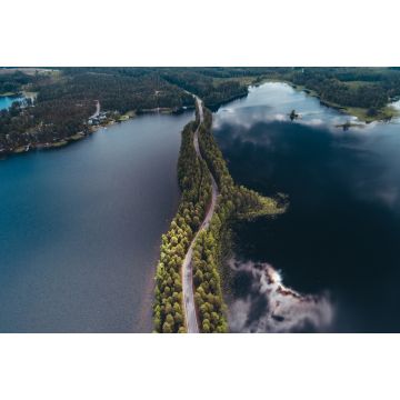 Lais Puzzle - Landschaftsansichten aus der Luft von den Seen bei Punkaharju Finnland - 2.000 Teile