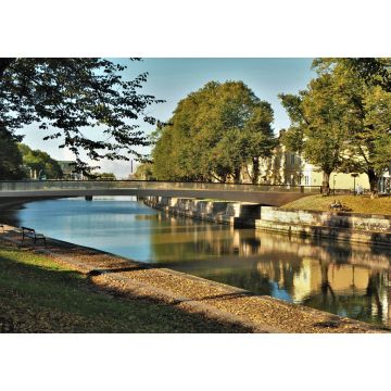 Lais Puzzle - Brücke über den Fluss Aura in der Stadt Turku, Finnland - 1.000 Teile