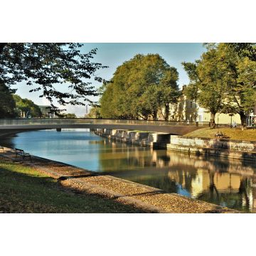Lais Puzzle - Brücke über den Fluss Aura in der Stadt Turku, Finnland - 2.000 Teile