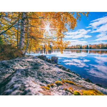Lais Puzzle - Herbstlicher Seeblick von Sotkamo, Finnland - 40, 100, 200, 500, 1.000 & 2.000 Teile