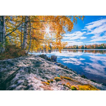 Lais Puzzle - Herbstlicher Seeblick von Sotkamo, Finnland - 1.000 Teile