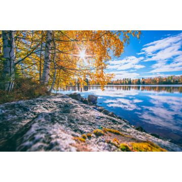 Lais Puzzle - Herbstlicher Seeblick von Sotkamo, Finnland - 2.000 Teile