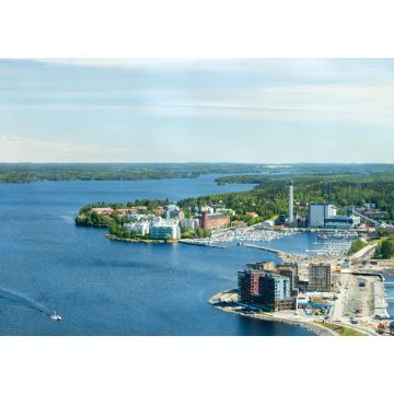 Lais Puzzle - Schöne Aussicht von oben auf die Stadt Tampere an einem Sommertag, Finnland - 1.000 Teile