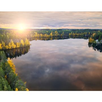 Lais Puzzle - Harvinjarvi See in Finnland. Finnische Natur. Schöner goldener Herbst - 40, 100, 200, 500, 1.000 & 2.000 Teile