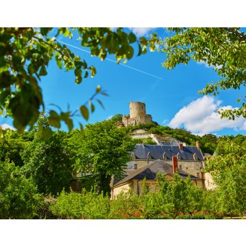 Lais Puzzle - Schöne mittelalterliche Burg von La Roche-Guyon - 40, 100, 200, 500, 1.000 & 2.000 Teile