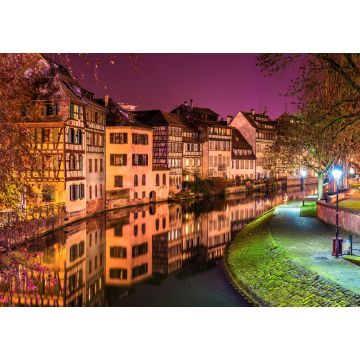 Lais Puzzle - Der Fluss Ill im Viertel Petite France, Straßburg - 1.000 Teile