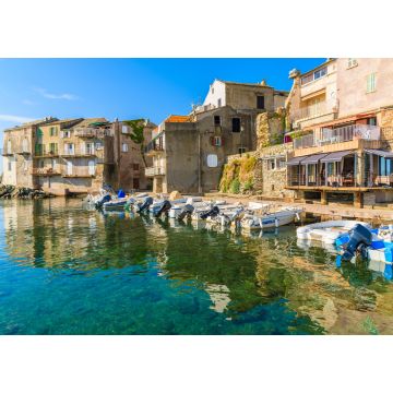 Lais Puzzle - Bunte Boote im Hafen von Erbalunga am Cap Corse, Insel Korsika, Frankreich - 1.000 Teile