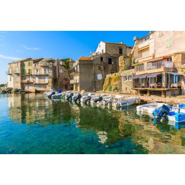 Lais Puzzle - Bunte Boote im Hafen von Erbalunga am Cap Corse, Insel Korsika, Frankreich - 2.000 Teile