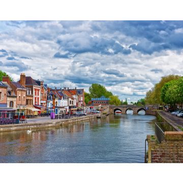Lais Puzzle - Belu Quay mit traditionellen Häusern und Somme-Fluss in Amiens - 40, 100, 200, 500, 1.000 & 2.000 Teile