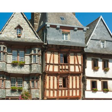 Lais Puzzle - Fachwerkhäuser in Lannion, Bretagne, Frankreich - 40, 100, 200, 500, 1.000 & 2.000 Teile