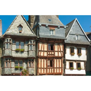Lais Puzzle - Fachwerkhäuser in Lannion, Bretagne, Frankreich - 2.000 Teile