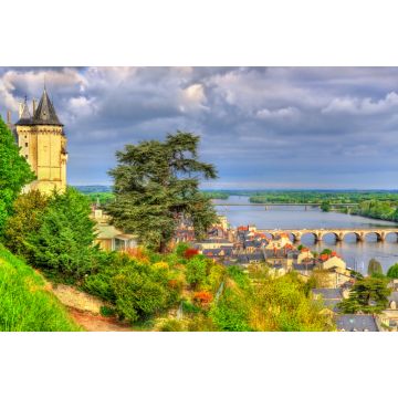 Lais Puzzle - Panorama von Saumur an der Loire in Frankreich - 2.000 Teile