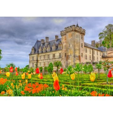 Lais Puzzle - Chateau de Villandry, ein Schloss im Loire-Tal - 1.000 Teile