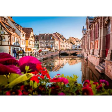 Lais Puzzle - Die schöne Stadt Colmar in der Provinz Elsass in Frankreich an einem sonnigen Sommertag - 1.000 Teile