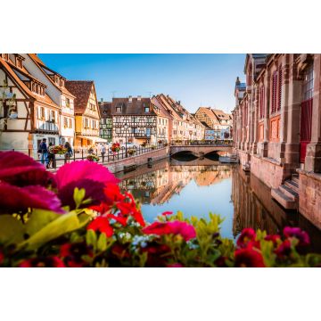 Lais Puzzle - Die schöne Stadt Colmar in der Provinz Elsass in Frankreich an einem sonnigen Sommertag - 2.000 Teile