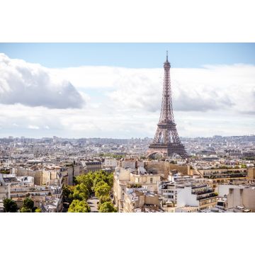 Lais Puzzle - Stadtansicht aus der Luft auf den Eiffelturm an einem sonnigen Tag in Paris - 2.000 Teile