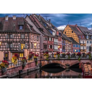 Lais Puzzle - Altstadt von Colmar, der Hauptstadt des elsässischen Weins, Haut-Rhin, Frankreich - 1.000 Teile