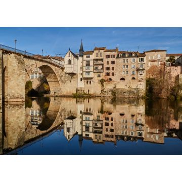 Lais Puzzle - Das Dorf Villeneuve sur Lot in Frankreich - 1.000 Teile