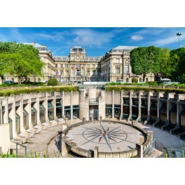 Lais Puzzle - Amphitheater und die Präfektur von Lille auf dem Platz der Republik - 1.000 Teile