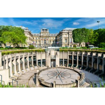 Lais Puzzle - Amphitheater und die Präfektur von Lille auf dem Platz der Republik - 2.000 Teile