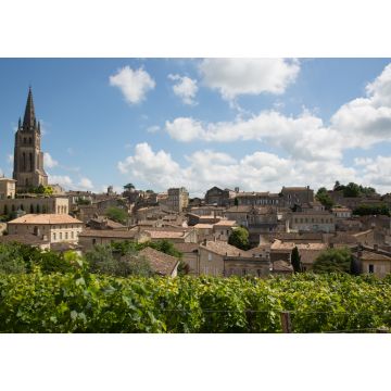 Lais Puzzle - Schöner Blick auf das Stadtbild von Saint Emilion in der Region Bordeaux - 1.000 Teile