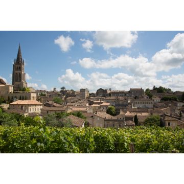 Lais Puzzle - Schöner Blick auf das Stadtbild von Saint Emilion in der Region Bordeaux - 2.000 Teile