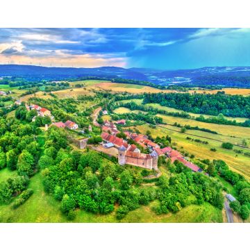 Lais Puzzle - Chateau de Belvoir, eine mittelalterliche Burg im Departement Doubs in Frankreich - 40, 100, 200, 500, 1.000 & 2.000 Teile