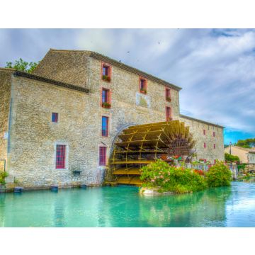 Lais Puzzle - Haus mit Wasserrad, Region Luberon, Frankreich - 40, 100, 200, 500, 1.000 & 2.000 Teile